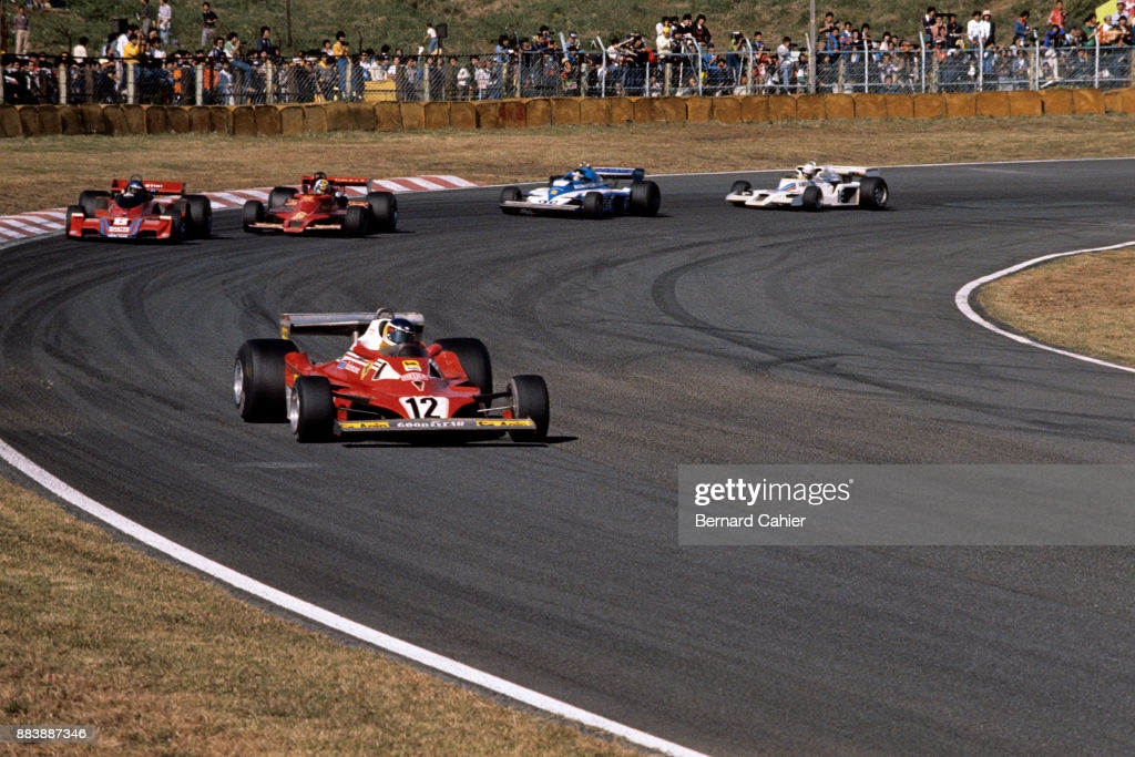 Carlos Reutemann, Hans-Joachim Stuck, Gunnar Nilson, Jacques Laffite, Ricardo Patrese, Ferrari 312T2